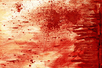 Grunge blood splash background