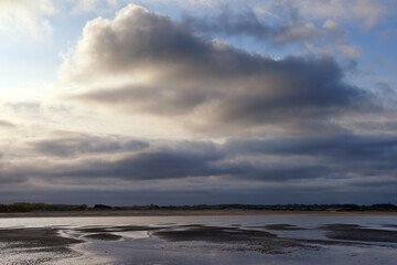 Fototapeta premium Havre de la Vanlée in the Cotentin coast