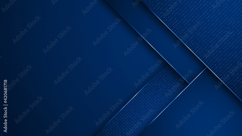 Aufkleber abstract luxury background. polygonal pattern. black and gold lines. seamless loop computer generate