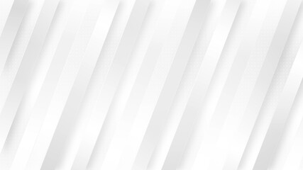 Obraz premium Diagonal white stripes. Abstract geometric background. Seamless loop motion graphics animation 4k UHD 3840x2160