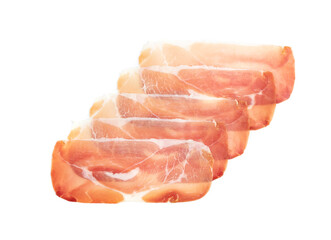 Slices of Prosciutto, Spanish Jamon Cut, Parma Ham