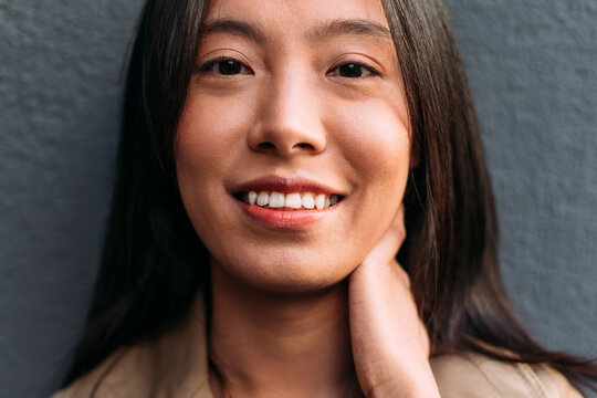 Close up of an Asian Woman