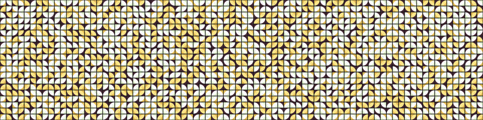 Abstract Geometric Pattern generative computational art illustration