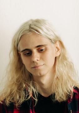 Portrait of Transgender model