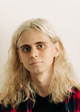 Portrait of Transgender model