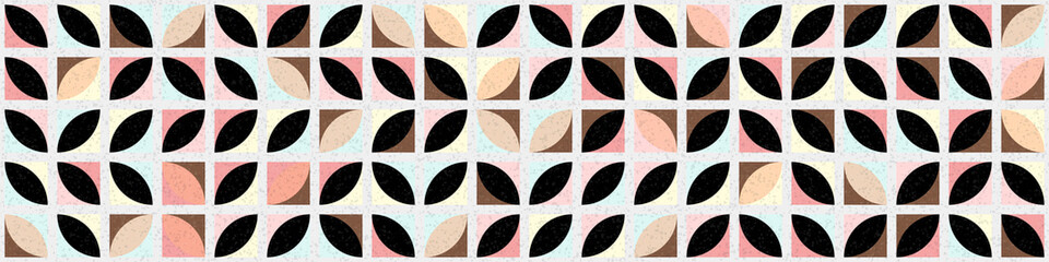 Abstract Geometric Pattern generative computational art illustration