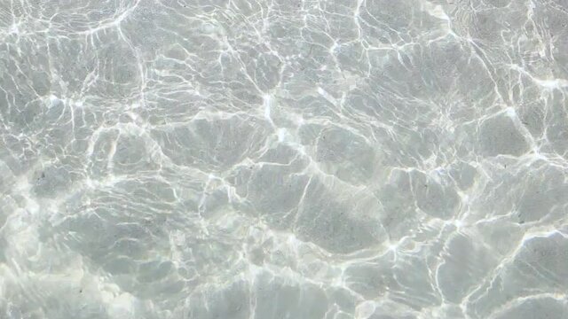 Sea wave texture with sandy bottom.