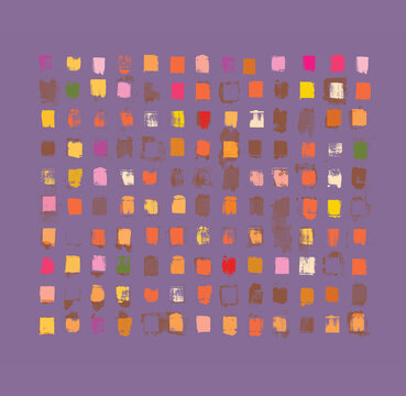 Musical Composition on Amethyst Purple