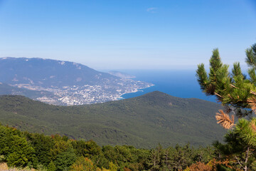 View from Ai Petri Mountain