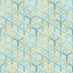 Mesh seamless pattern. A seamless retro pattern with geometric motifs.