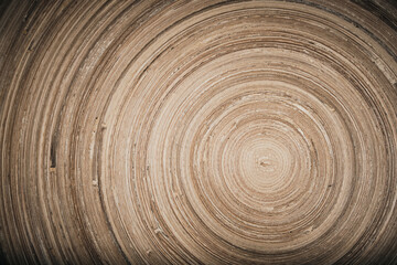 Fototapeta premium Abstract background swirling spiral, handmade, Thailand tableware.