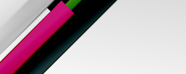 Color abstract lines trendy geometric background for business or technology presentation, internet poster or web brochure cover, wallpaper