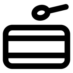 
Trendy icon of drum, editable glyph vector

