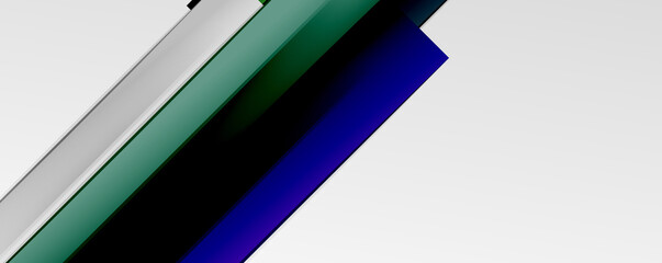 Multicolored lines background. Design template for business or technology presentations, internet posters or web brochure covers