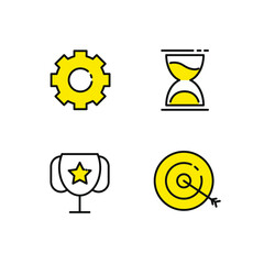 data analytics set icon, isolated data analytics set sign icon, vector illustration