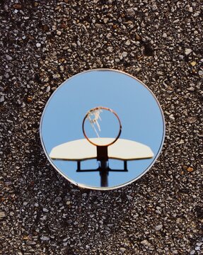 Basketball hoop portal