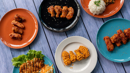 Korean Style Spicy Fried Chicken