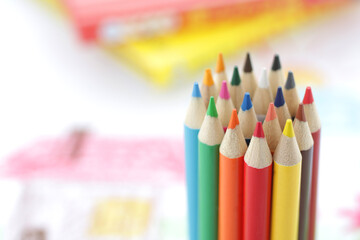 色鉛筆とお絵かき