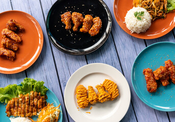 Korean Style Spicy Fried Chicken