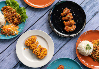 Korean Style Spicy Fried Chicken