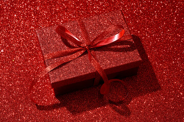 red gift box