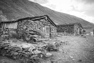 old stone mountain shelter austria