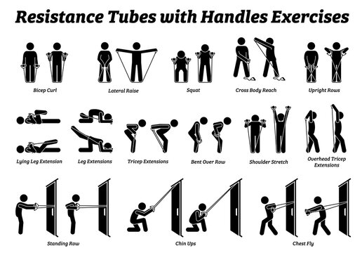 Resistance Band Workout Images – Browse 32,074 Stock Photos