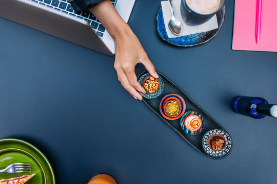 Restaurant Table from Above