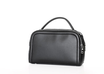 Classical ladies retro style handbag , isolated on white background