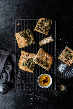 Kale Focaccia