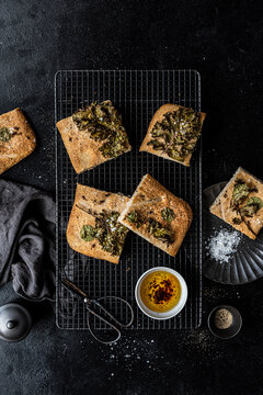 Kale Focaccia
