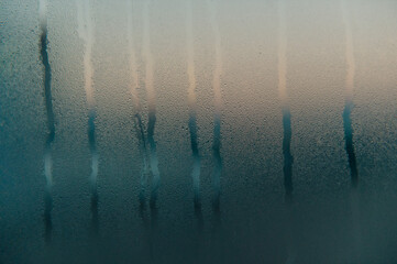 rain drops on the window