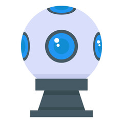 
Webcam in trendy editable webcam 

