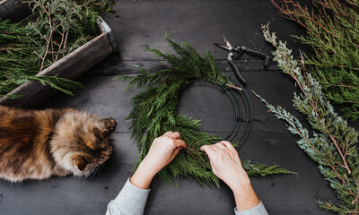 Making Wreaths