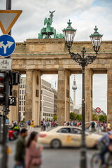 Brandenburger Tor (Brandenburg Gates) in Berlin, Germany © Iliya Mitskavets