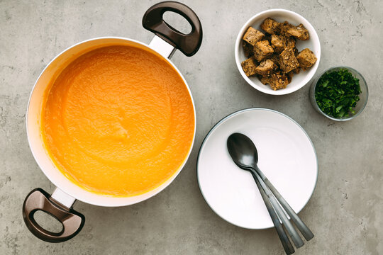 Carrot sweet potato soup