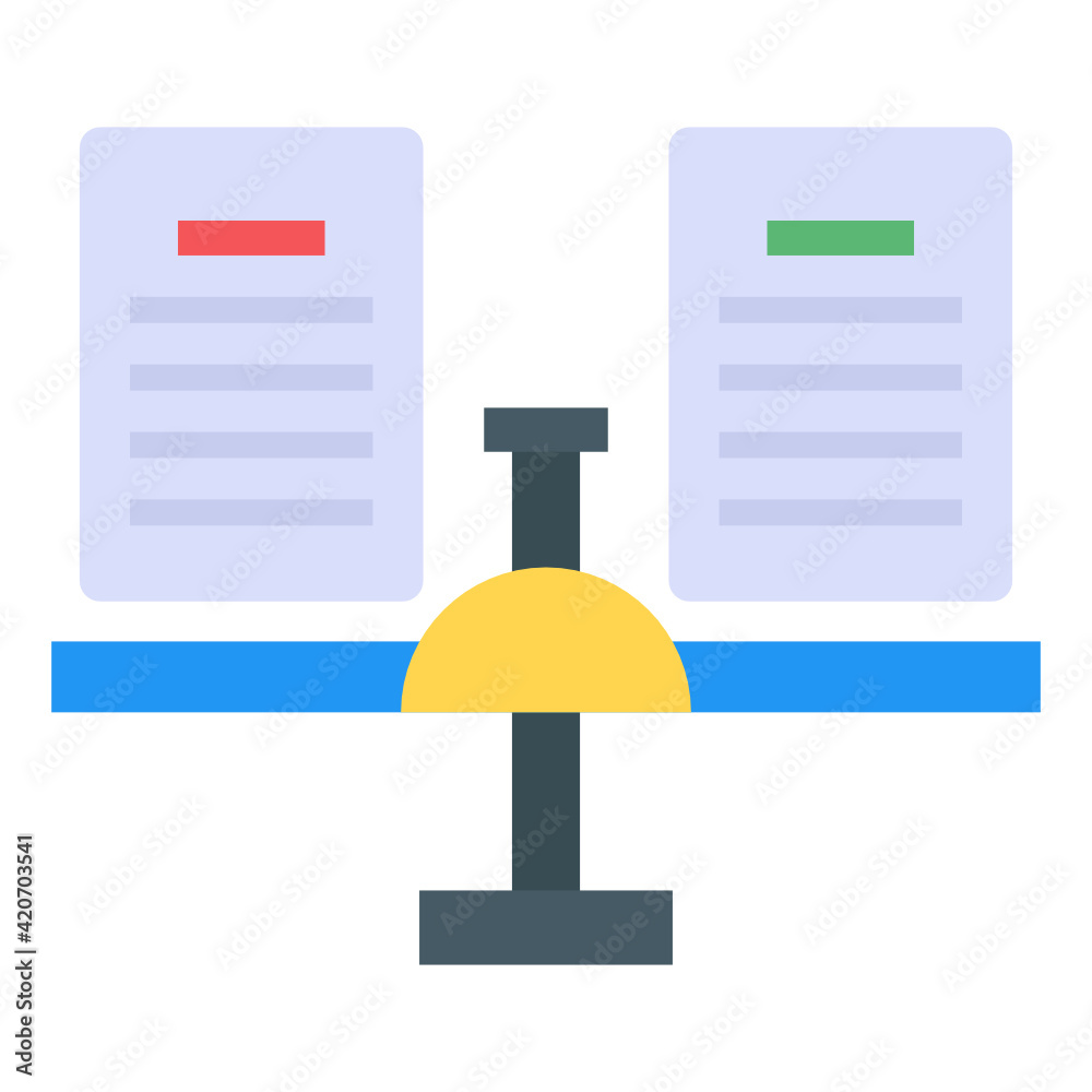 Wall mural network server in trendy and unique flat design vector
