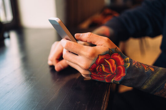 Smartphone in hands