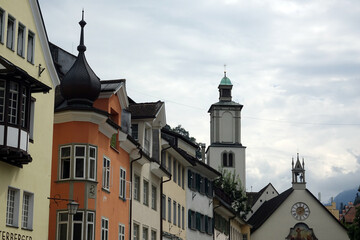Am Marktplatz in Feldkirch