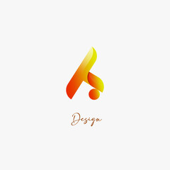 H letter logo design. Minimalist, creative and modern style. suitable for a brand name