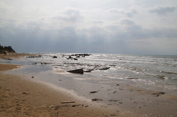 beach and sea