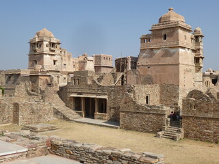 Traditional architecture at Chittaurgarh fort