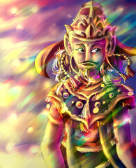 Sundanese Wayang Golek Sang Hyang Wenang