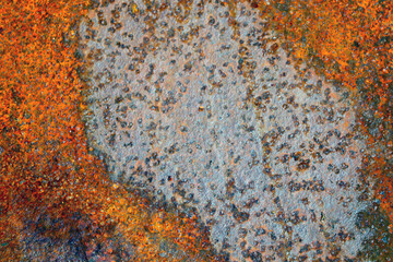 Old piece of rusty metal, background, texture.