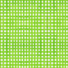 Green stripes watercolor seamless pattern.