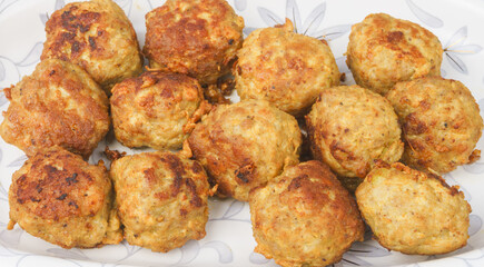 Pork fried, local Thai people love to eat famous this delicious food