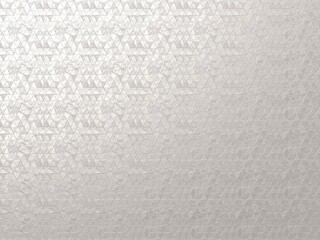 Silver geometric background composed of triangles