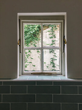 Small square window