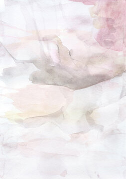 Real watercolor free design flows