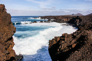 181130 Лансероте Испания Los Hervideros Lanzarote Spain